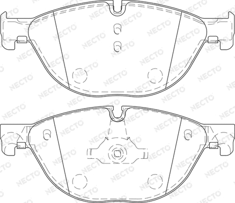 Brake Pad Set, disc brake (FD7469A)