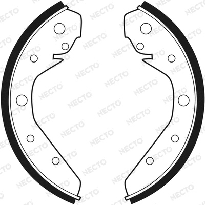 Brake Shoe Set (N1554)