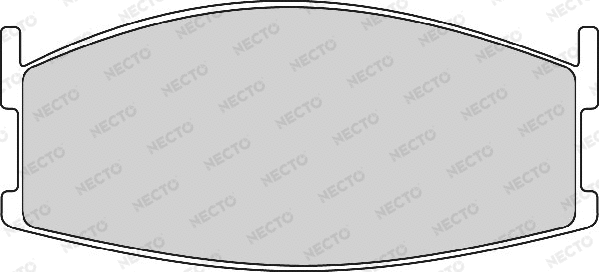 Brake Pad Set, disc brake (FD844A)