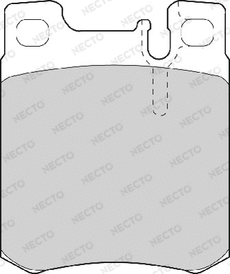 Brake Pad Set, disc brake (FD6641A)