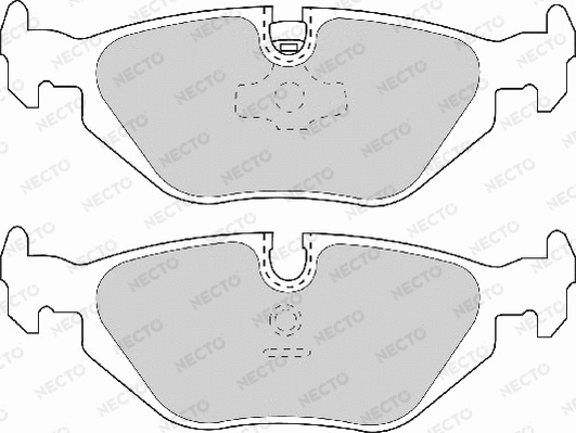 Brake Pad Set, disc brake (FD6633A)