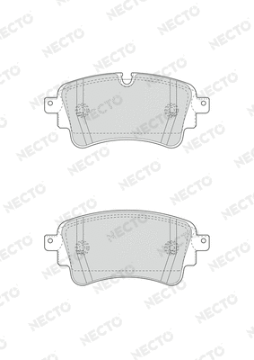 Brake Pad Set, disc brake (FD7654A)