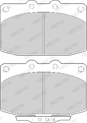 Brake Pad Set, disc brake (FD6348A)