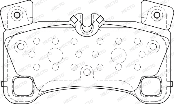 Brake Pad Set, disc brake (FD7352A)