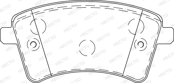 Brake Pad Set, disc brake (FD7450A)