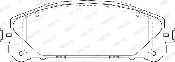 Brake Pad Set, disc brake (FD7519A)