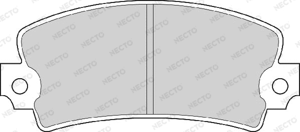 Brake Pad Set, disc brake (FD6163A)