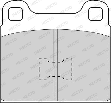 Brake Pad Set, disc brake (FD451A)