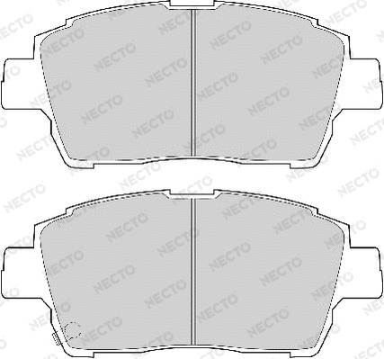 Brake Pad Set, disc brake (FD6908A)