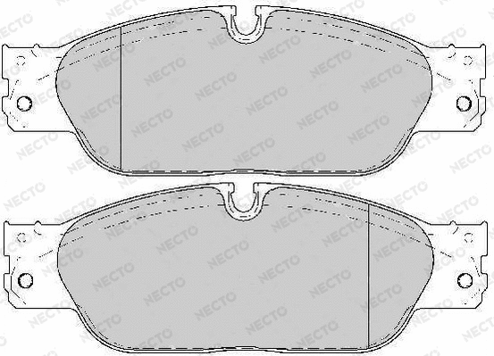 Brake Pad Set, disc brake (FD7141A)