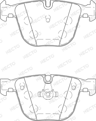 Brake Pad Set, disc brake (FD7452A)