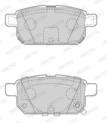 Brake Pad Set, disc brake (FD7562A)