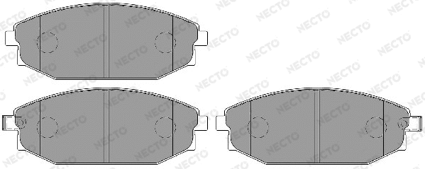 Brake Pad Set, disc brake (FD7128A)