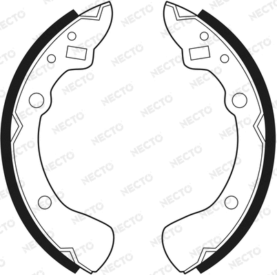 Brake Shoe Set (N1371)
