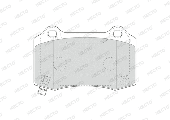 Brake Pad Set, disc brake (FD7649A)