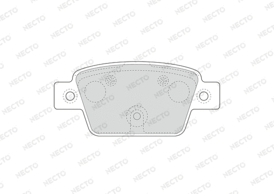 Brake Pad Set, disc brake (FD7663A)