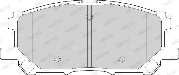 Brake Pad Set, disc brake (FD7097A)