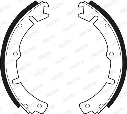 Brake Shoe Set (N1403)