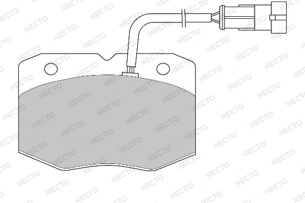 Brake Pad Set, disc brake (FD6805V)