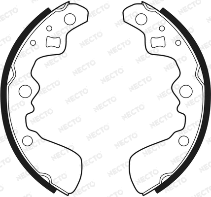 Brake Shoe Set (N1583)