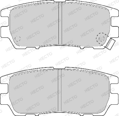 Brake Pad Set, disc brake (FD6736A)