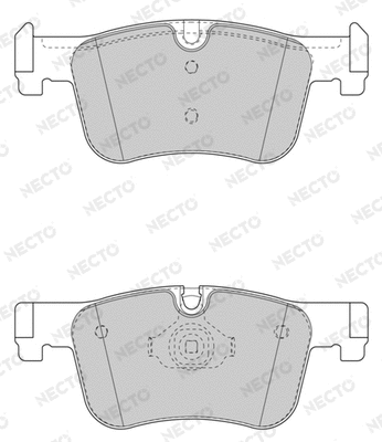 Brake Pad Set, disc brake (FD7598A)