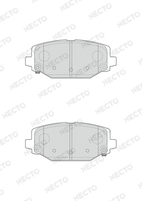 Brake Pad Set, disc brake (FD7650A)