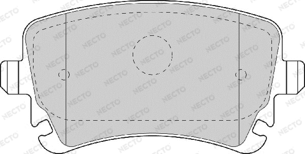 Brake Pad Set, disc brake (FD7176A)