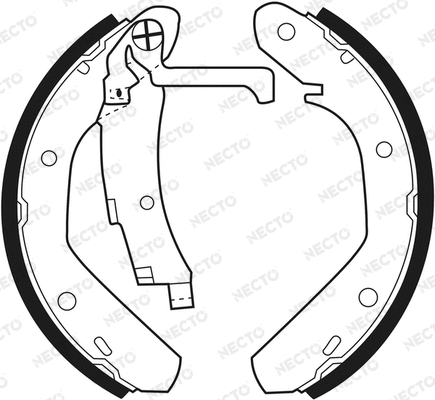 Brake Shoe Set (N1561)