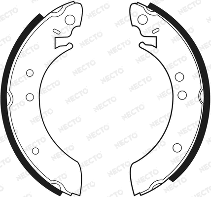 Brake Shoe Set (N1576)