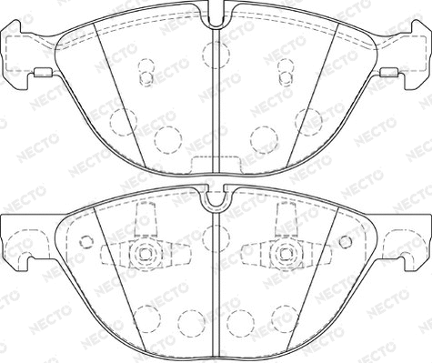 Brake Pad Set, disc brake (FD7369A)