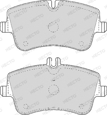 Brake Pad Set, disc brake (FD6961A)