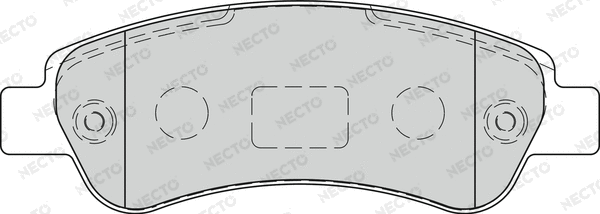 Brake Pad Set, disc brake (FD7270V)