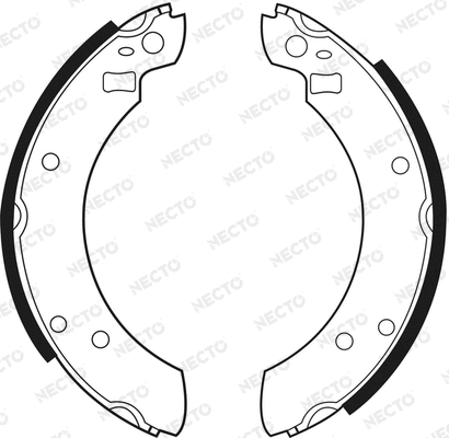 Brake Shoe Set (N1437)