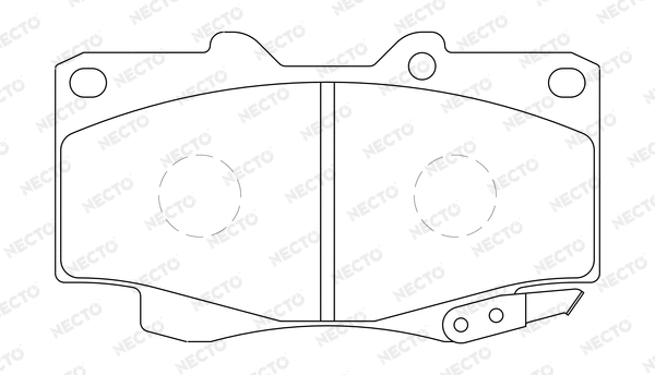 Brake Pad Set, disc brake (FD7223A)
