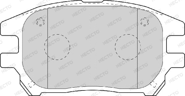 Brake Pad Set, disc brake (FD7098A)