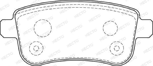 Brake Pad Set, disc brake (FD7393A)