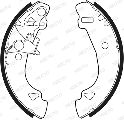 Brake Shoe Set (N1513)