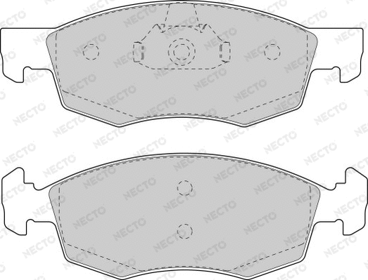 Brake Pad Set, disc brake (FD6846A)