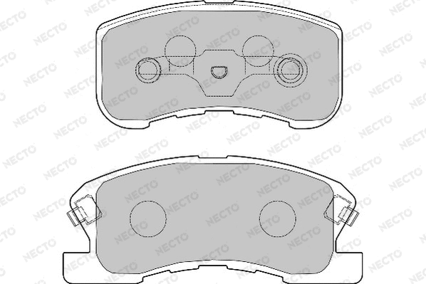 Brake Pad Set, disc brake (FD7016A)
