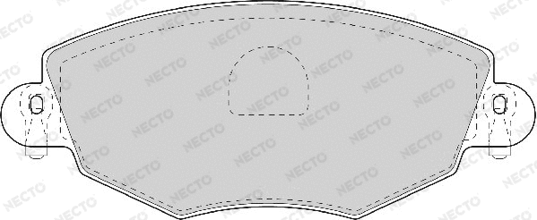 Brake Pad Set, disc brake (FD6931A)