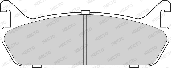 Brake Pad Set, disc brake (FD6694A)