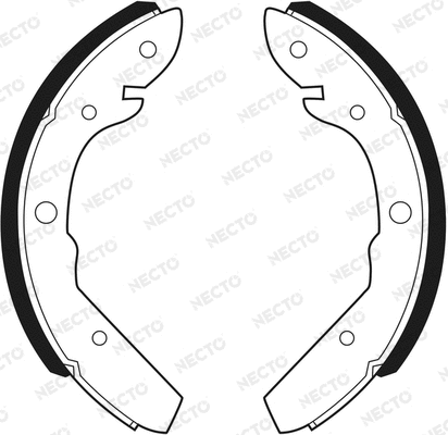 Brake Shoe Set (N1396)