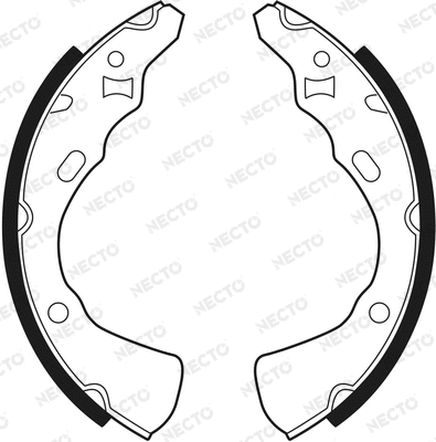 Brake Shoe Set (N1455)