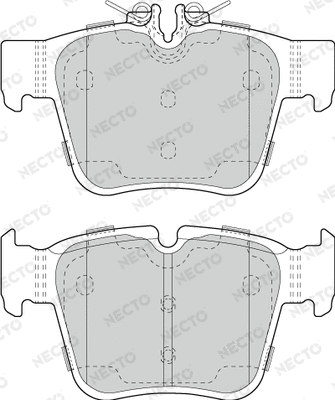 Brake Pad Set, disc brake (FD7746A)
