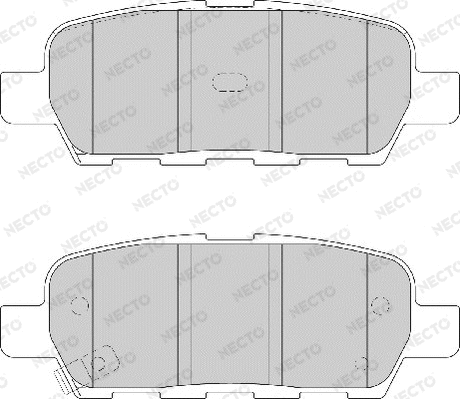 Brake Pad Set, disc brake (FD7139A)