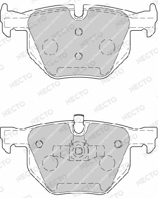 Brake Pad Set, disc brake (FD7199A)