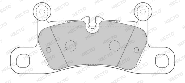Brake Pad Set, disc brake (FD7556A)