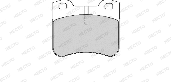 Brake Pad Set, disc brake (FD6690A)
