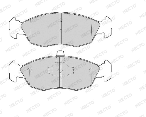 Brake Pad Set, disc brake (FD6760A)